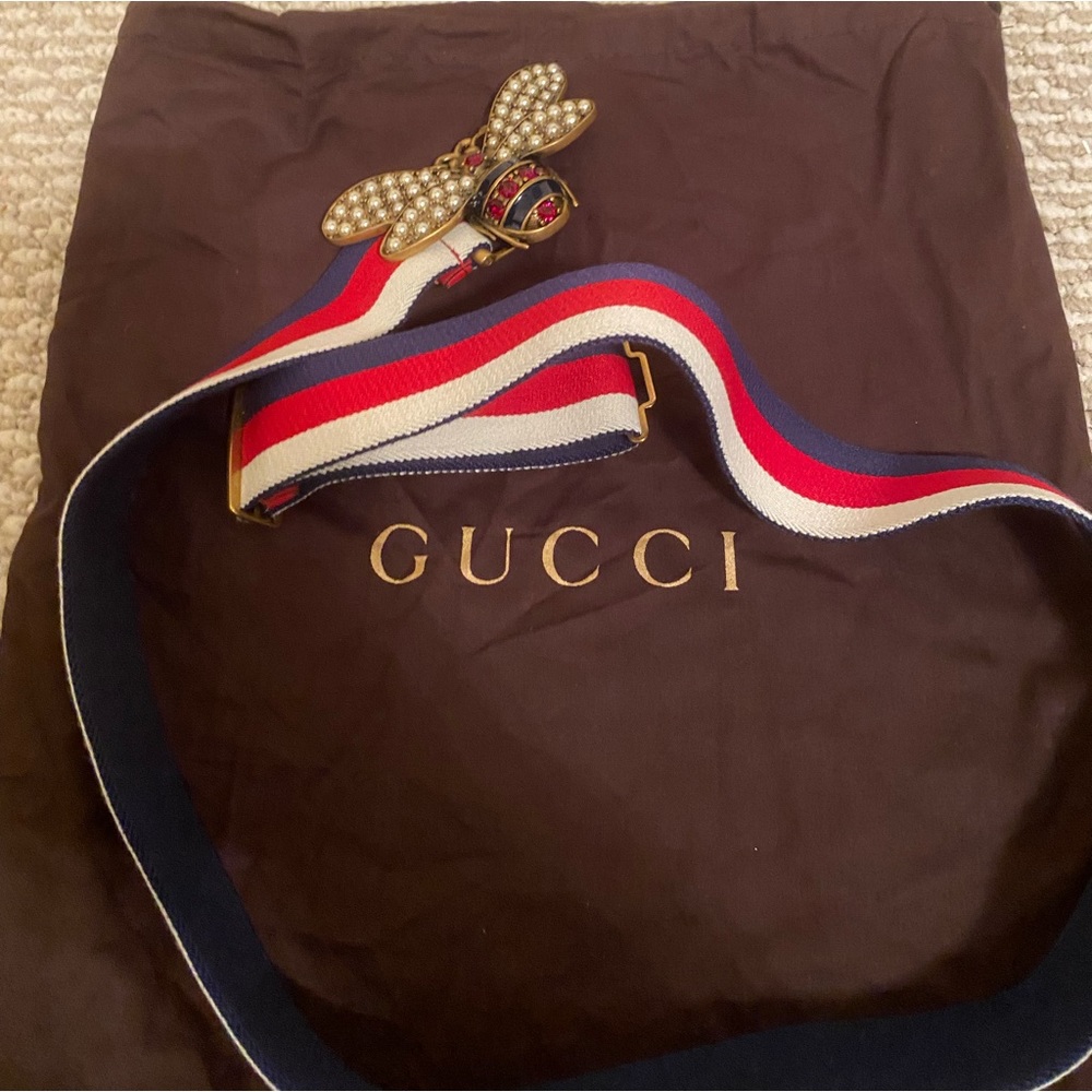 Gucci Queen Margaret Broadway Pink Belt